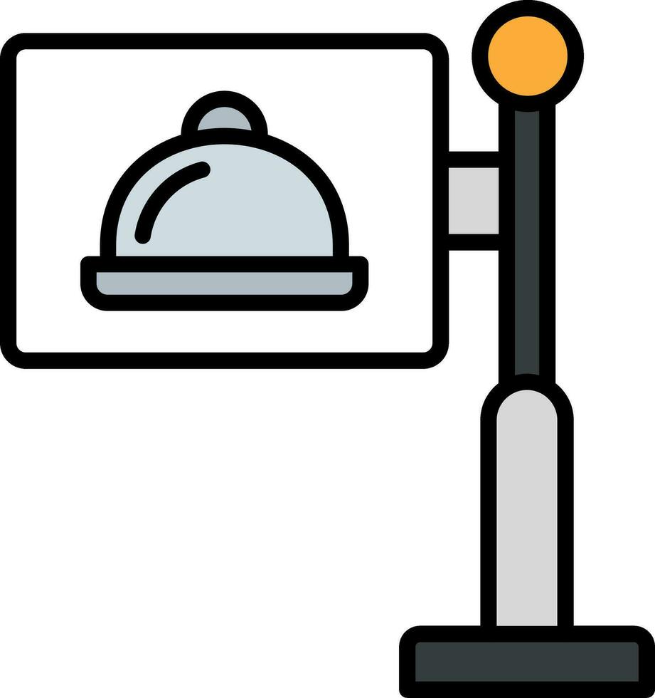 Restaurant-Vektor-Symbol vektor
