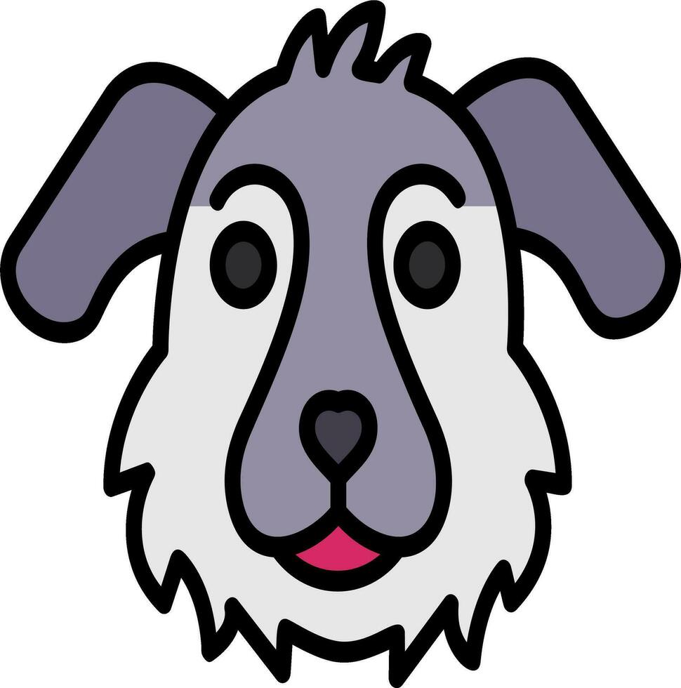 bedlington terrier vektor ikon