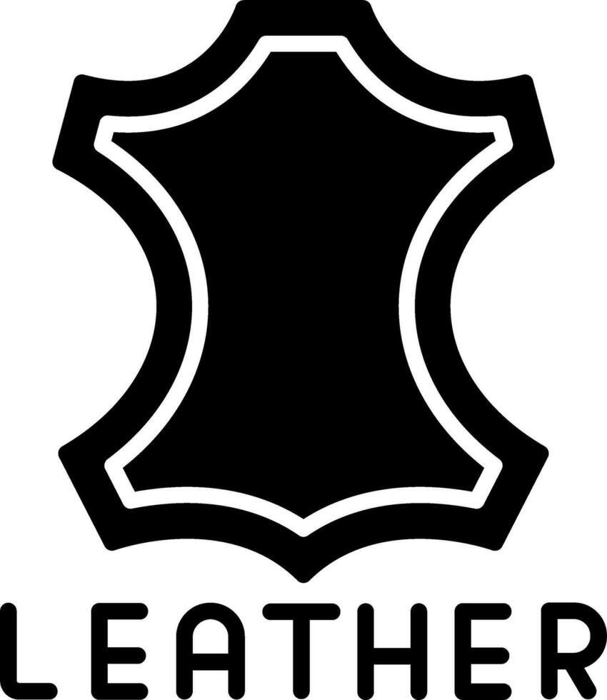 Leder-Vektor-Symbol vektor