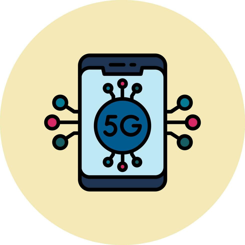 5g vektor ikon