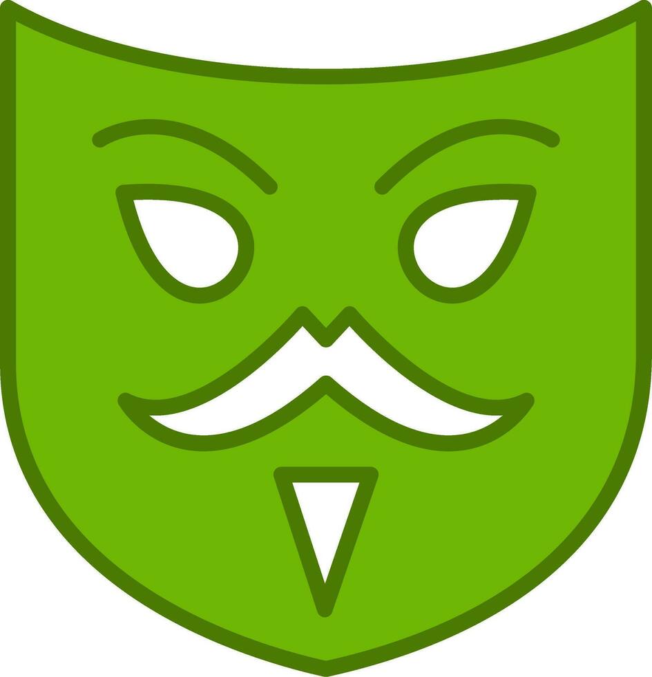 Maskerade Vektor Symbol