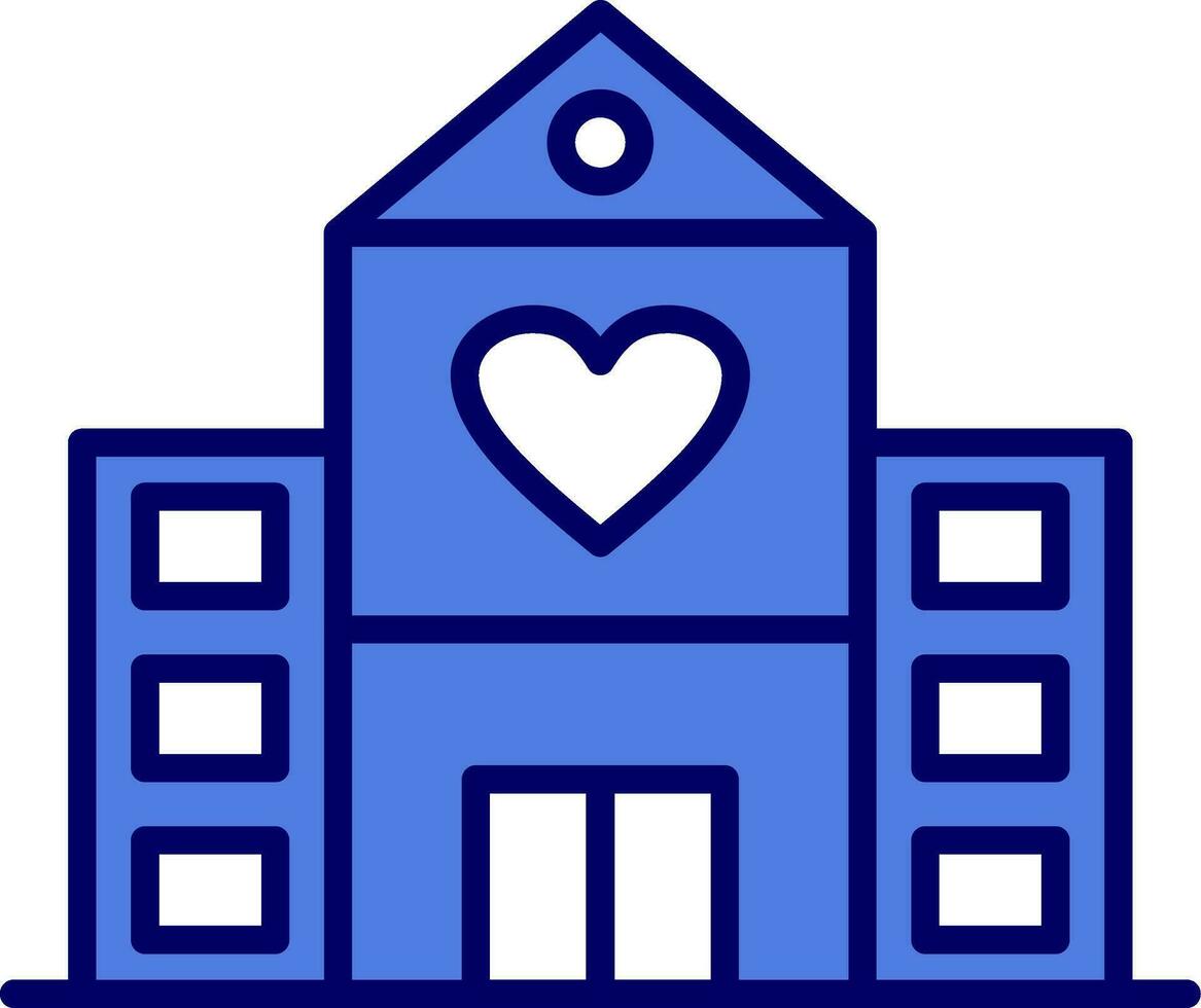 Kindertagesstätte Center Vektor Symbol