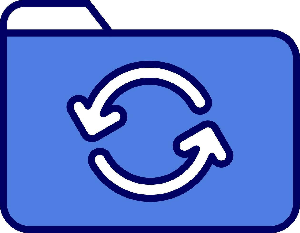 Backup-Vektor-Symbol vektor