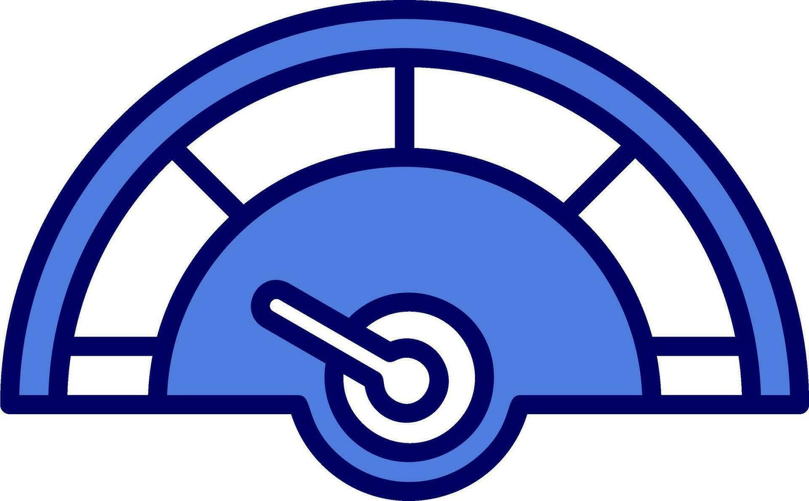 niedrig Geschwindigkeit Vektor Symbol