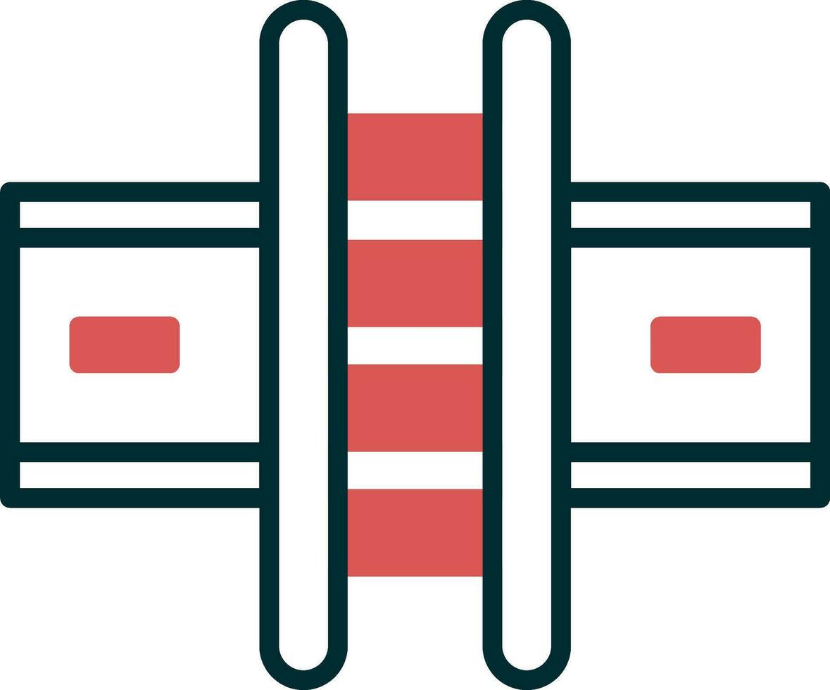 Fahrbahn Vektor Symbol