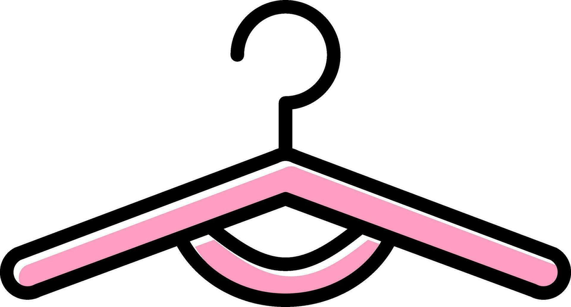 Kleiderbügel Vektor Icon