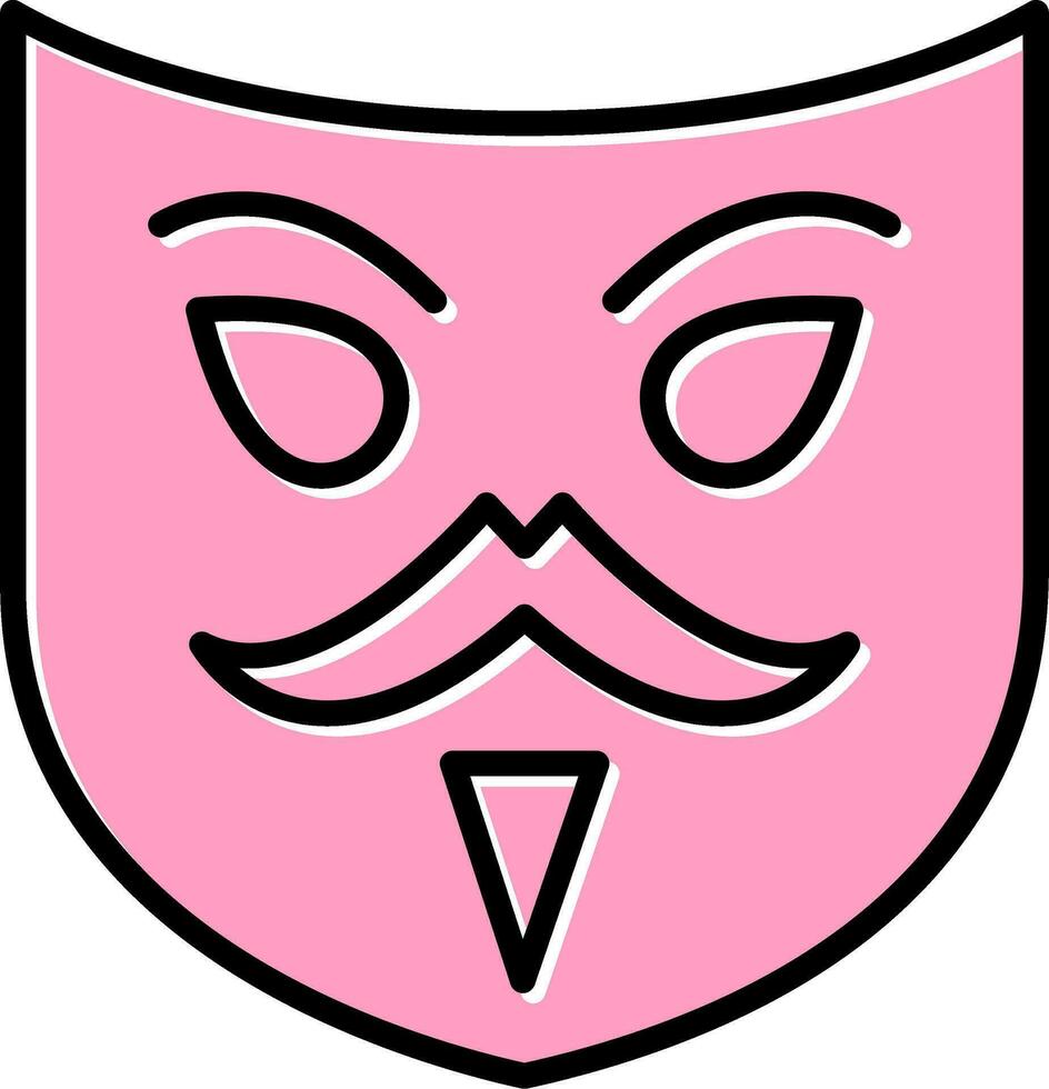 Maskerade Vektor Symbol