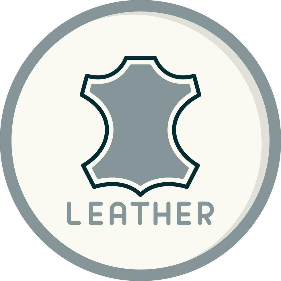 Leder-Vektor-Symbol vektor