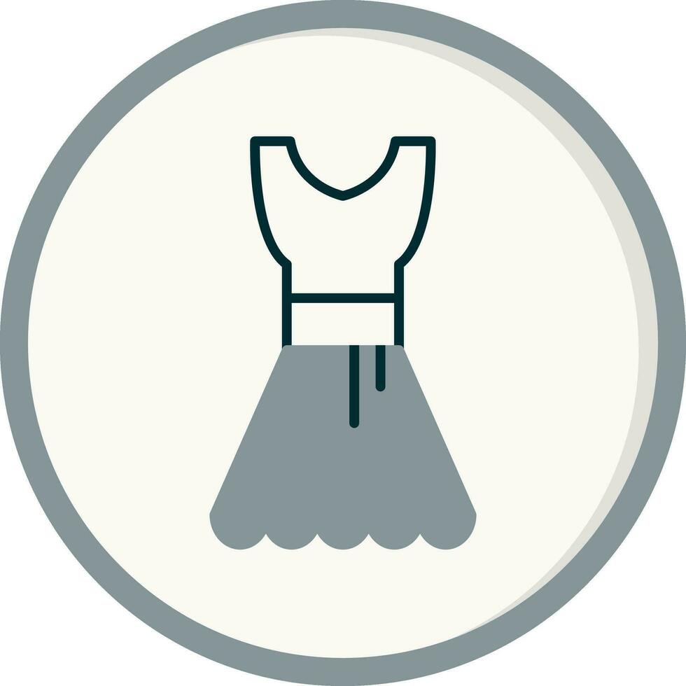 Kleid-Vektor-Symbol vektor