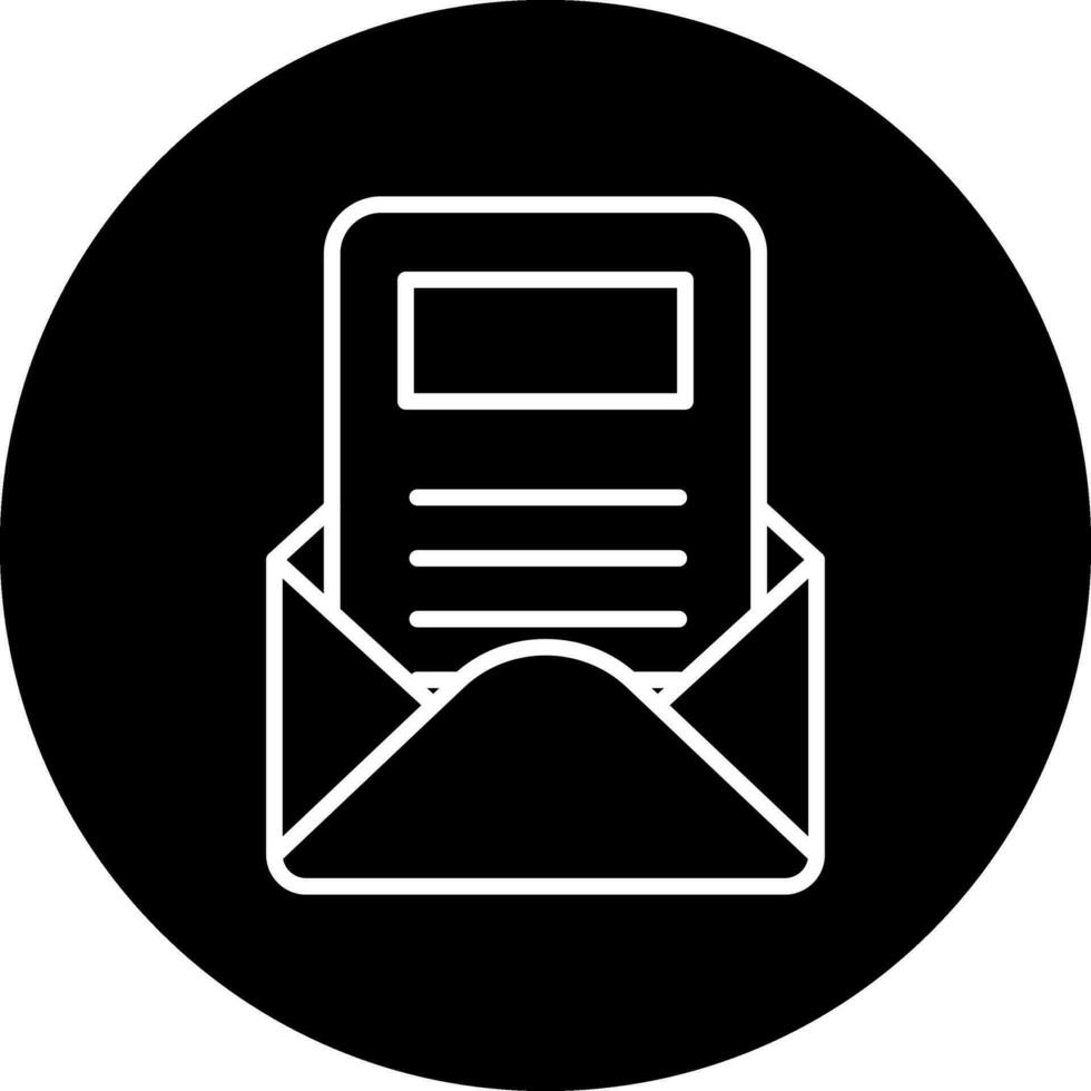 Newsletter-Vektorsymbol vektor