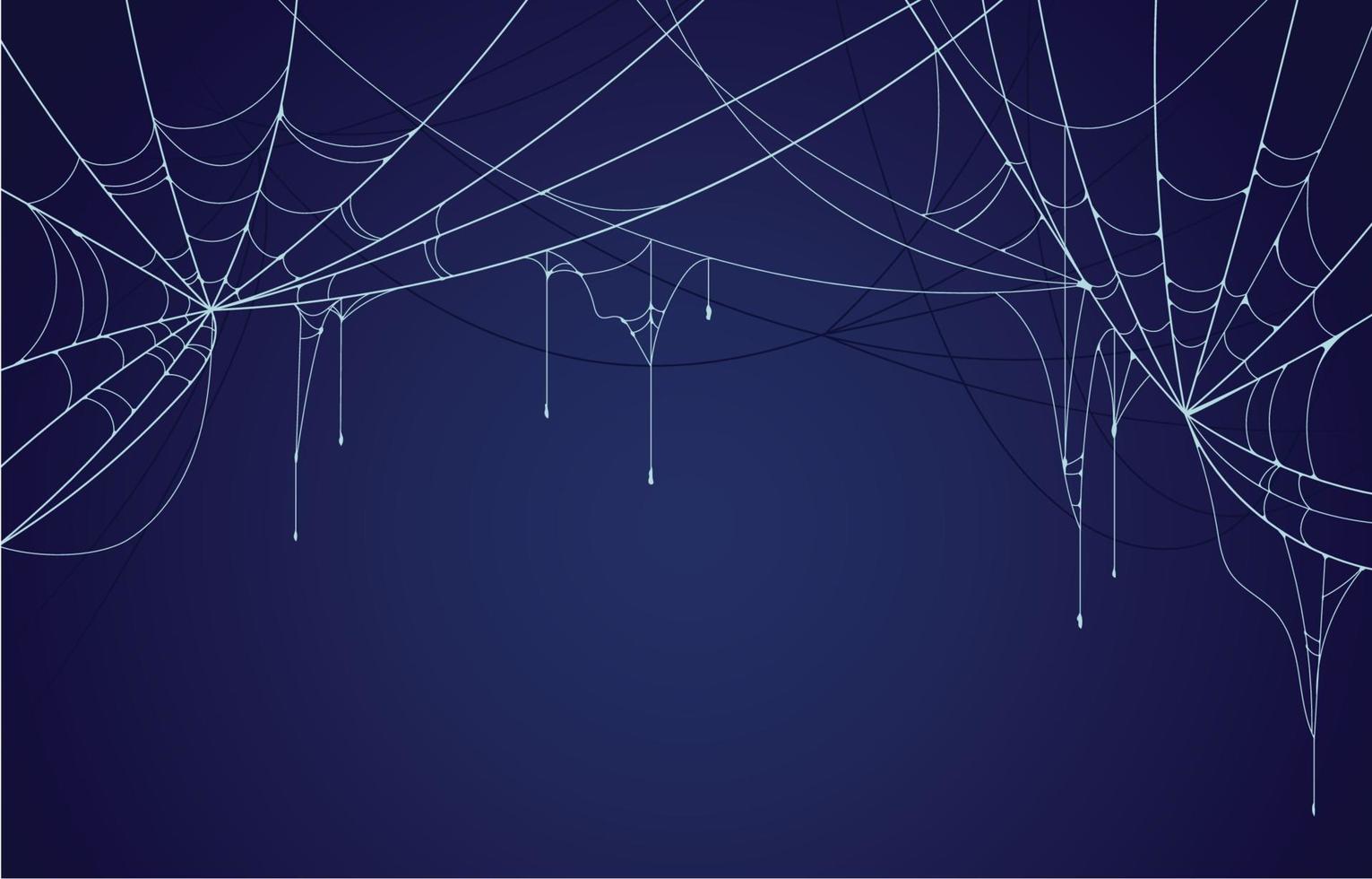 Spinnennetz Hintergrund vektor