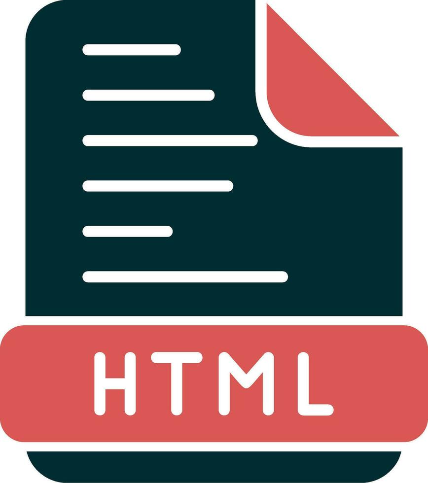 HTML-Vektorsymbol vektor