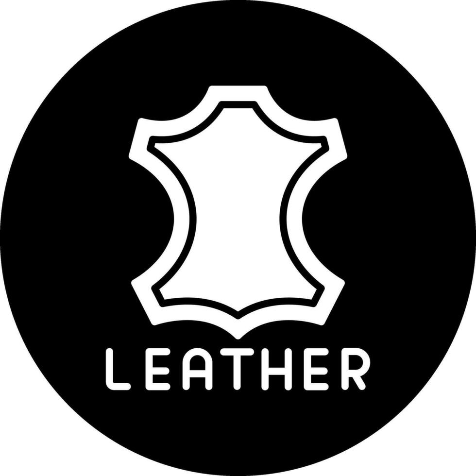 Leder-Vektor-Symbol vektor