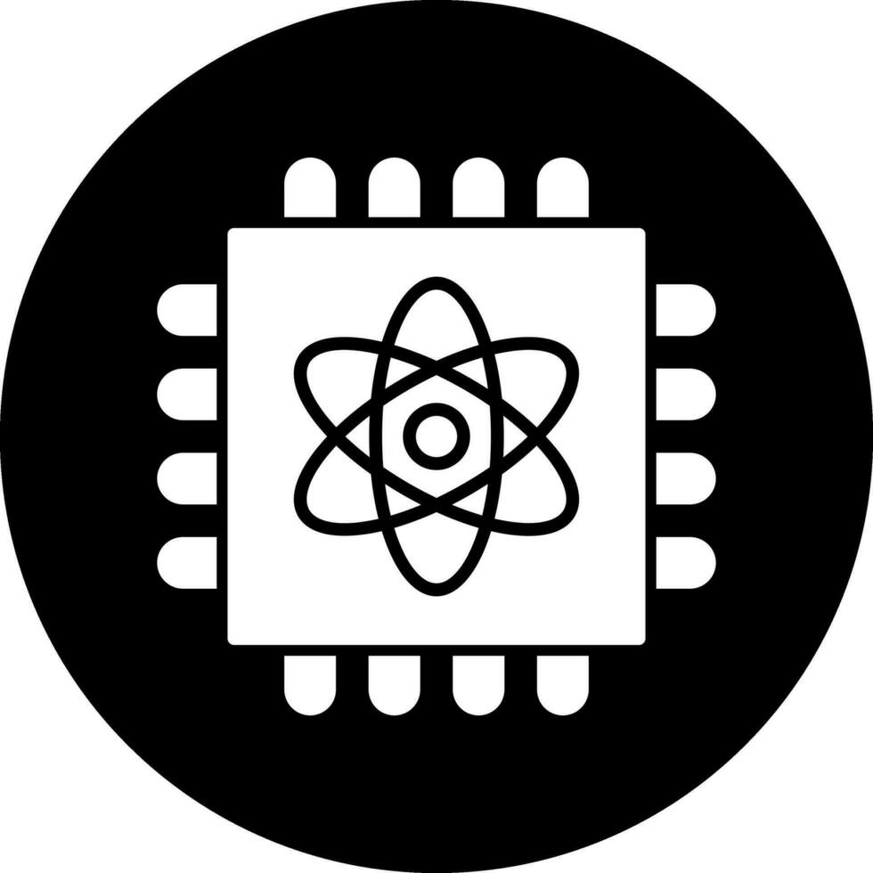 Quantum Computing Vektor Symbol