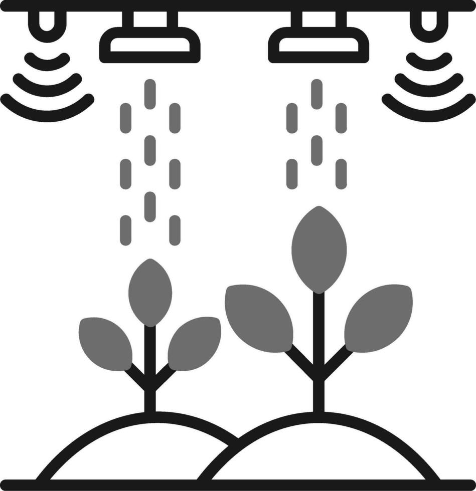 Smart-Farm-Vektor-Symbol vektor