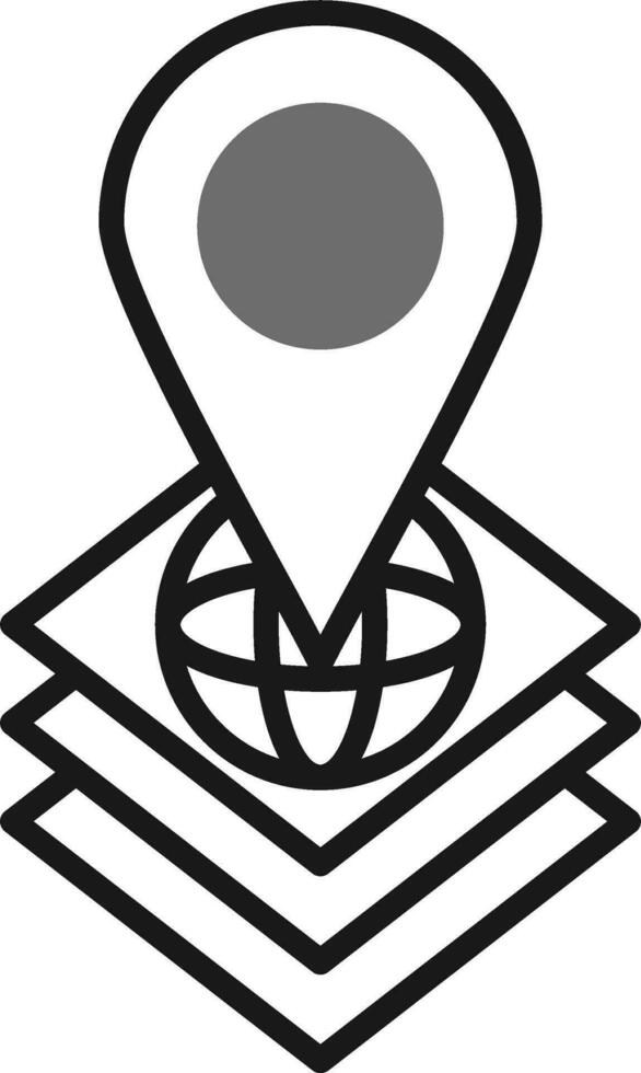 geografisch Vektor Symbol