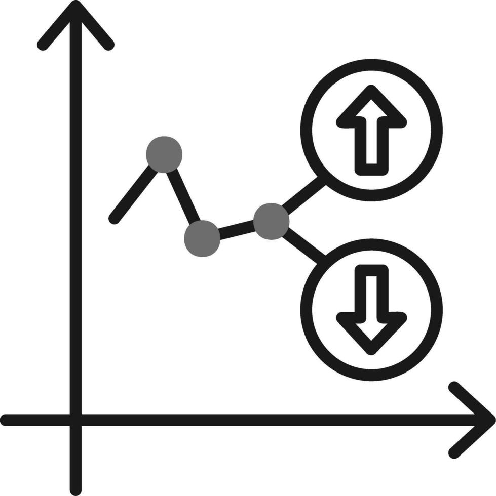 prediktiv vektor ikon