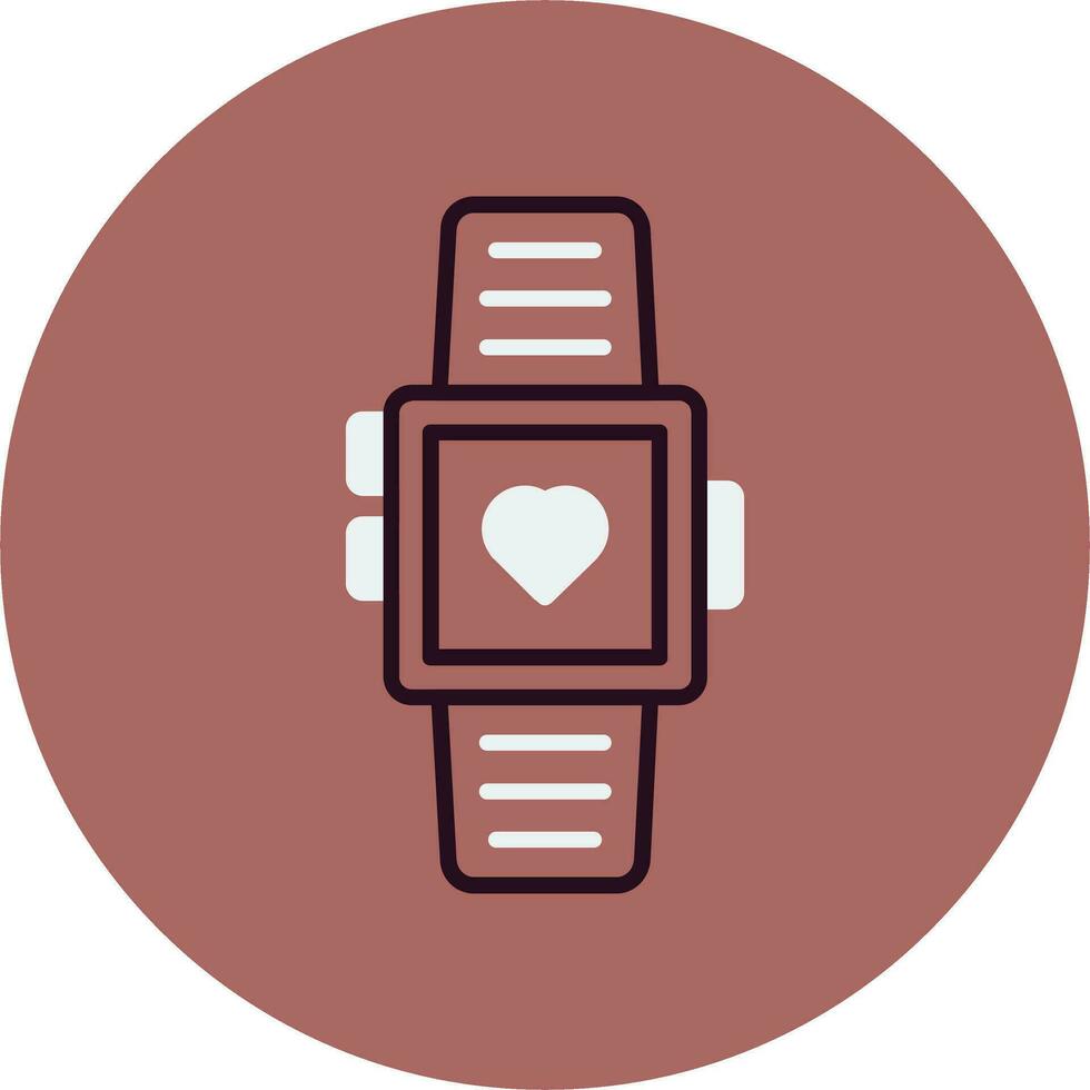 Smartwatch-Vektorsymbol vektor