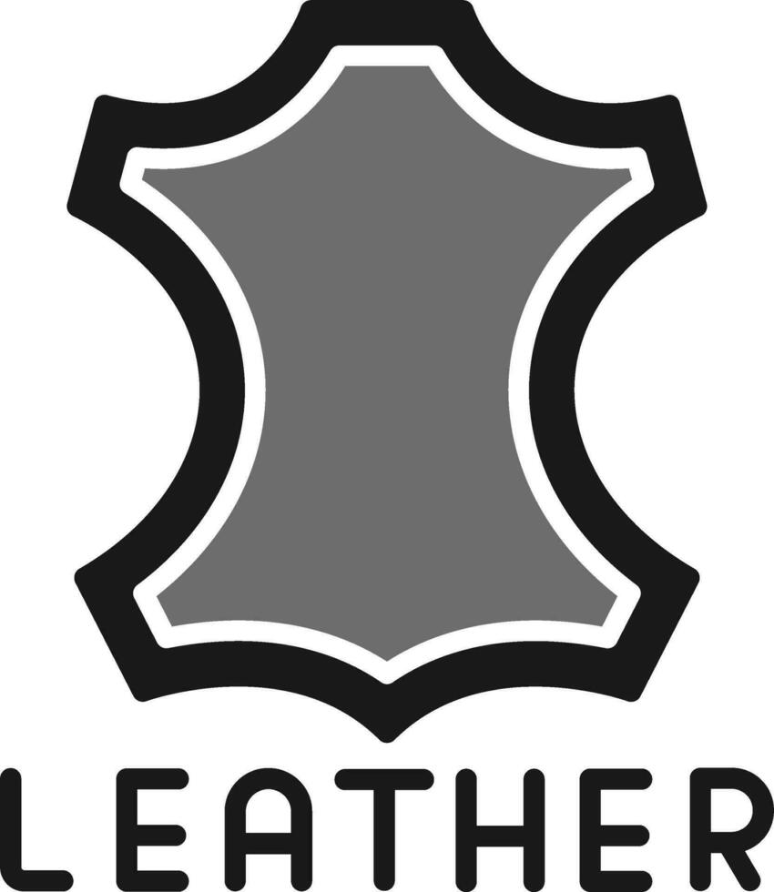 Leder-Vektor-Symbol vektor