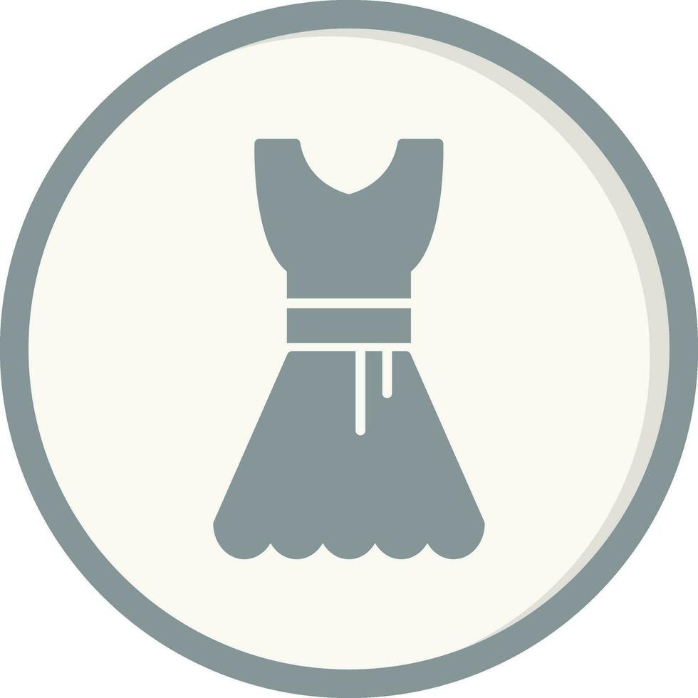 Kleid-Vektor-Symbol vektor