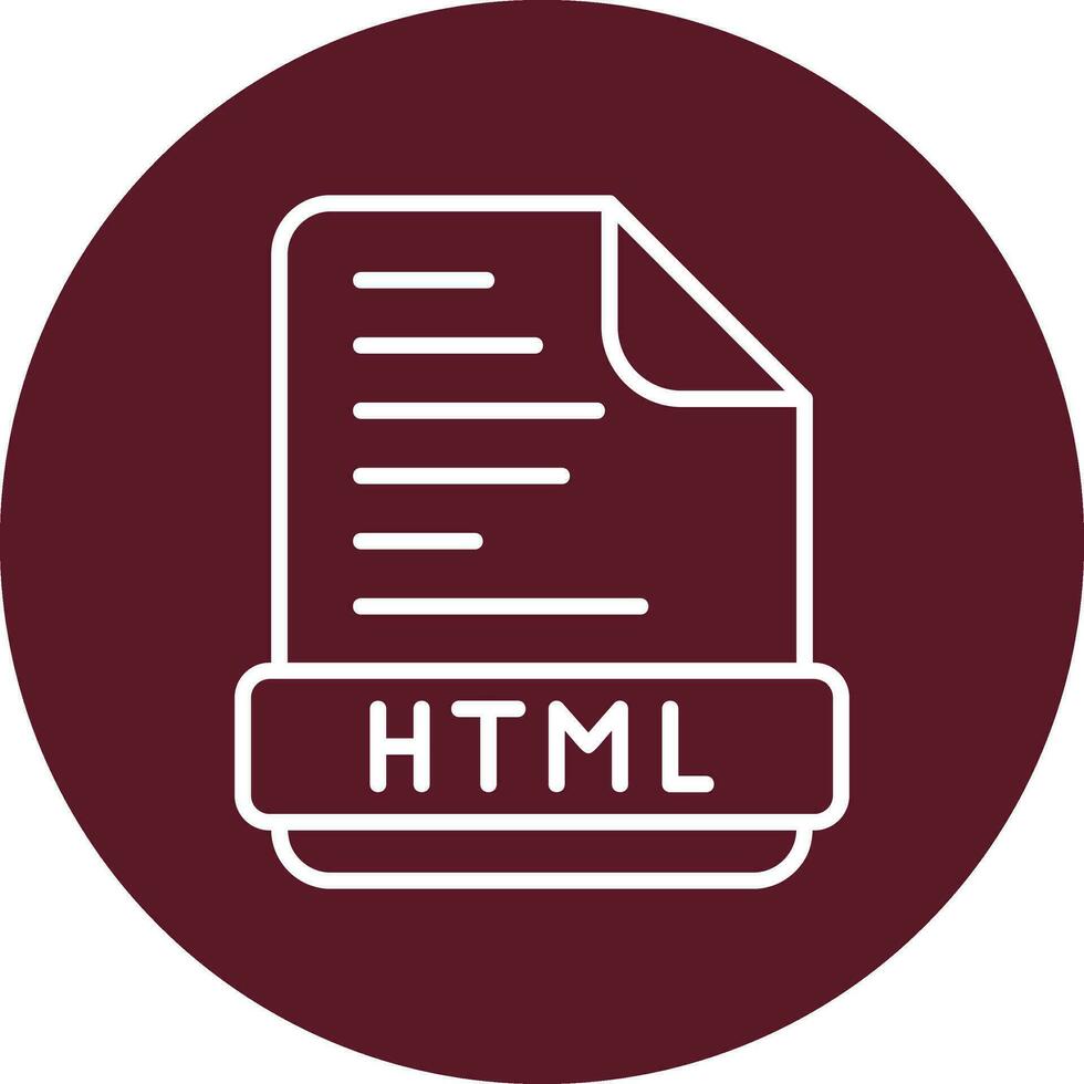 html vektor ikon