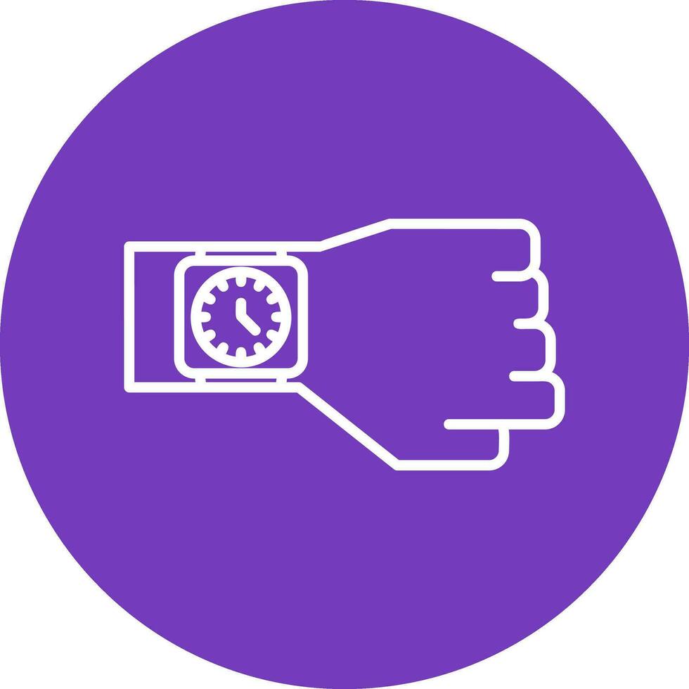 Smartwatch-Vektorsymbol vektor