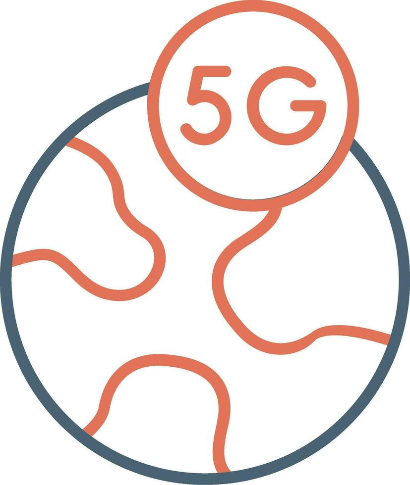 5g-Vektorsymbol vektor