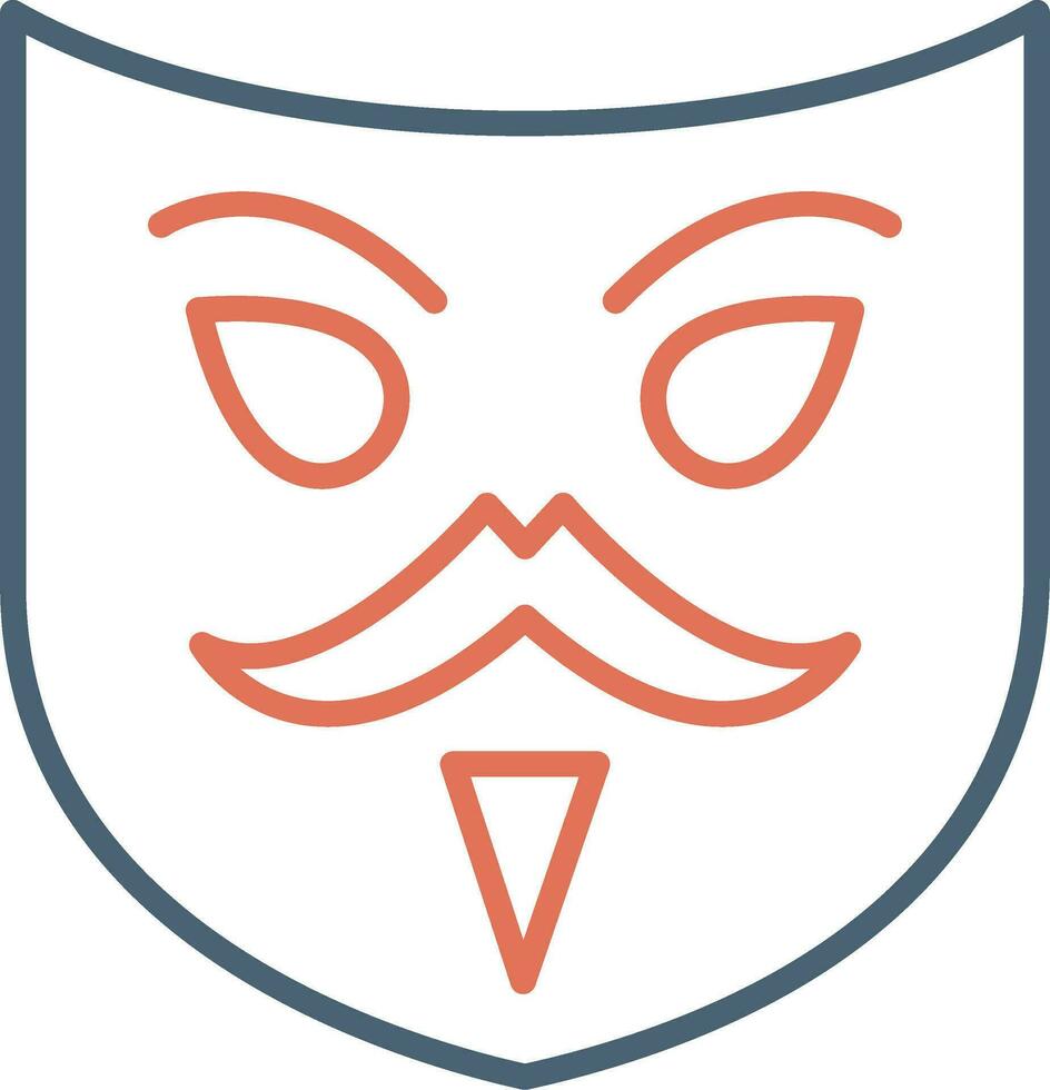 Maskerade Vektor Symbol