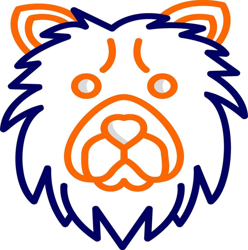 Chow Chow Vektor Symbol