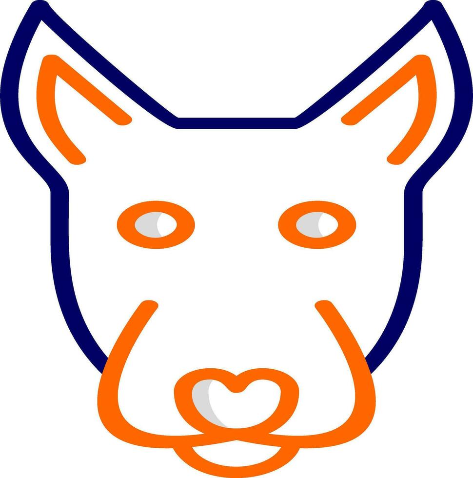 Stier Terrier Vektor Symbol