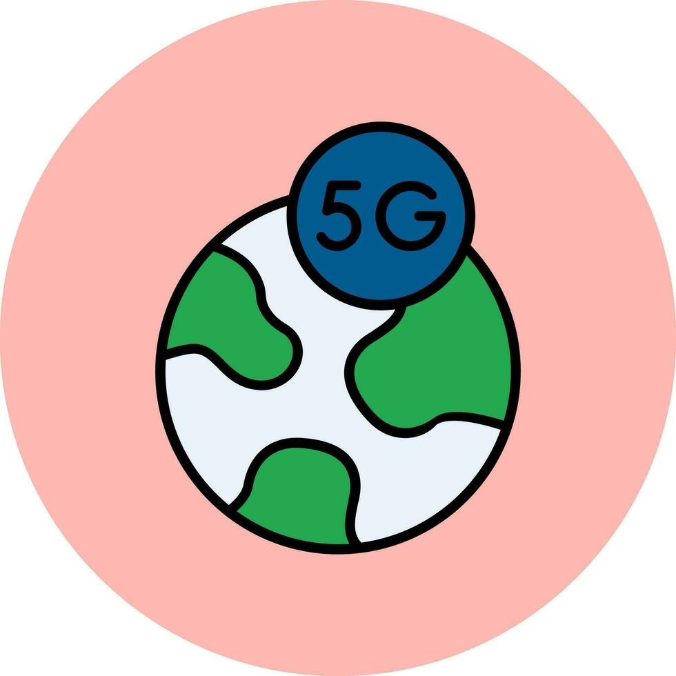 5g-Vektorsymbol vektor