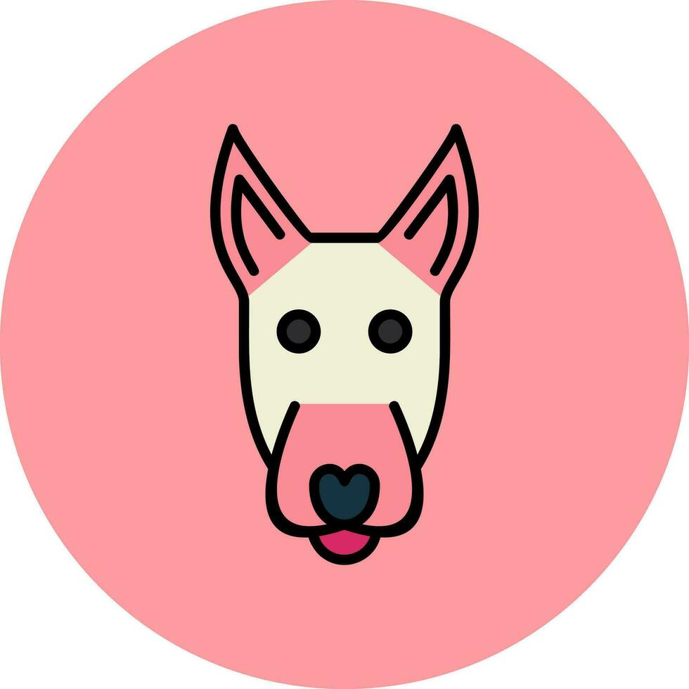 Stier Terrier Vektor Symbol