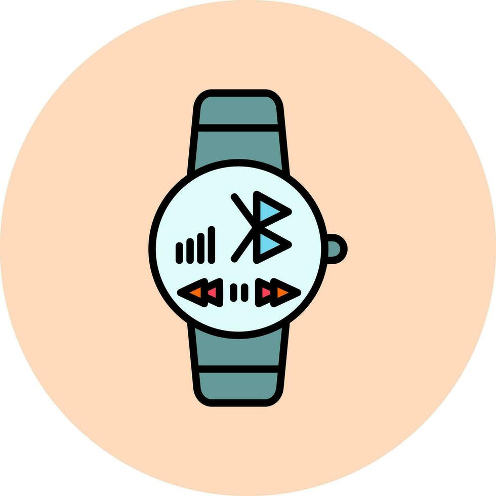 Smartwatch-Vektorsymbol vektor