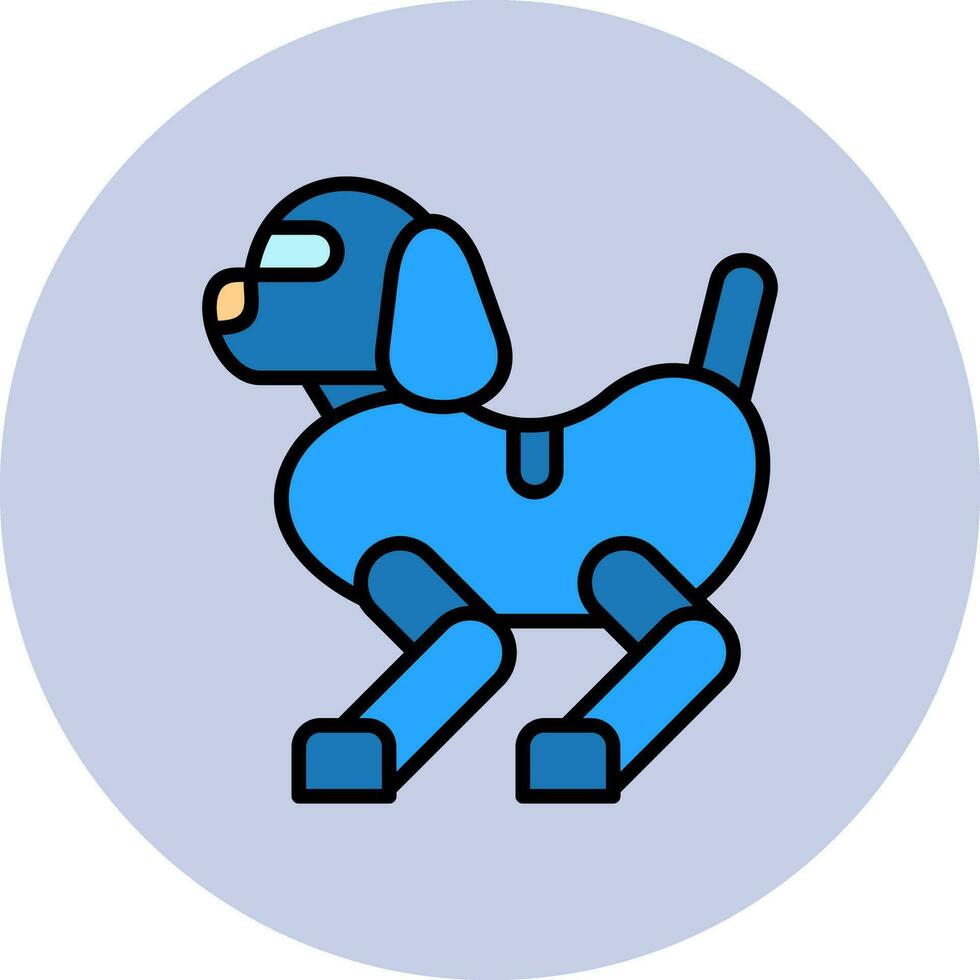 Hund-Vektor-Symbol vektor