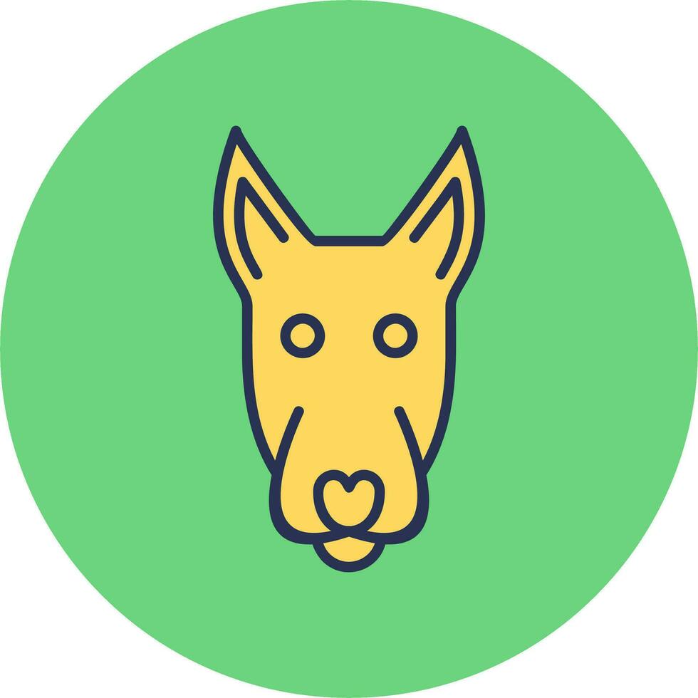 Stier Terrier Vektor Symbol