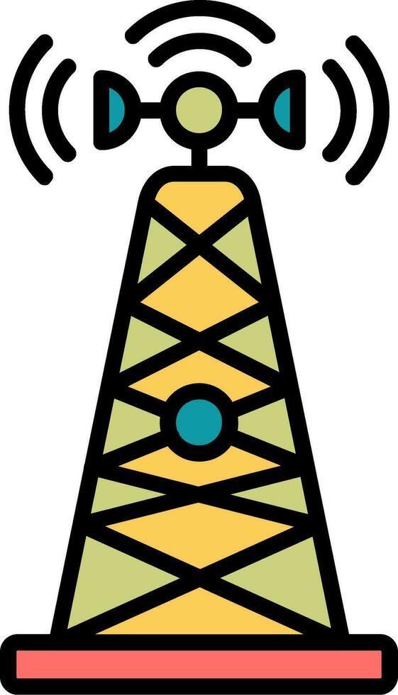 Zelle Turm Vektor Symbol