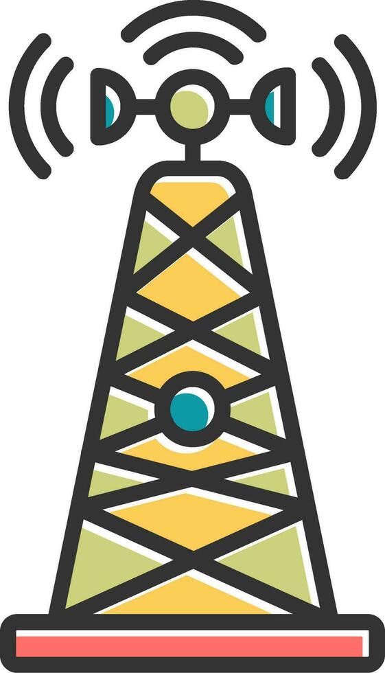 Zelle Turm Vektor Symbol