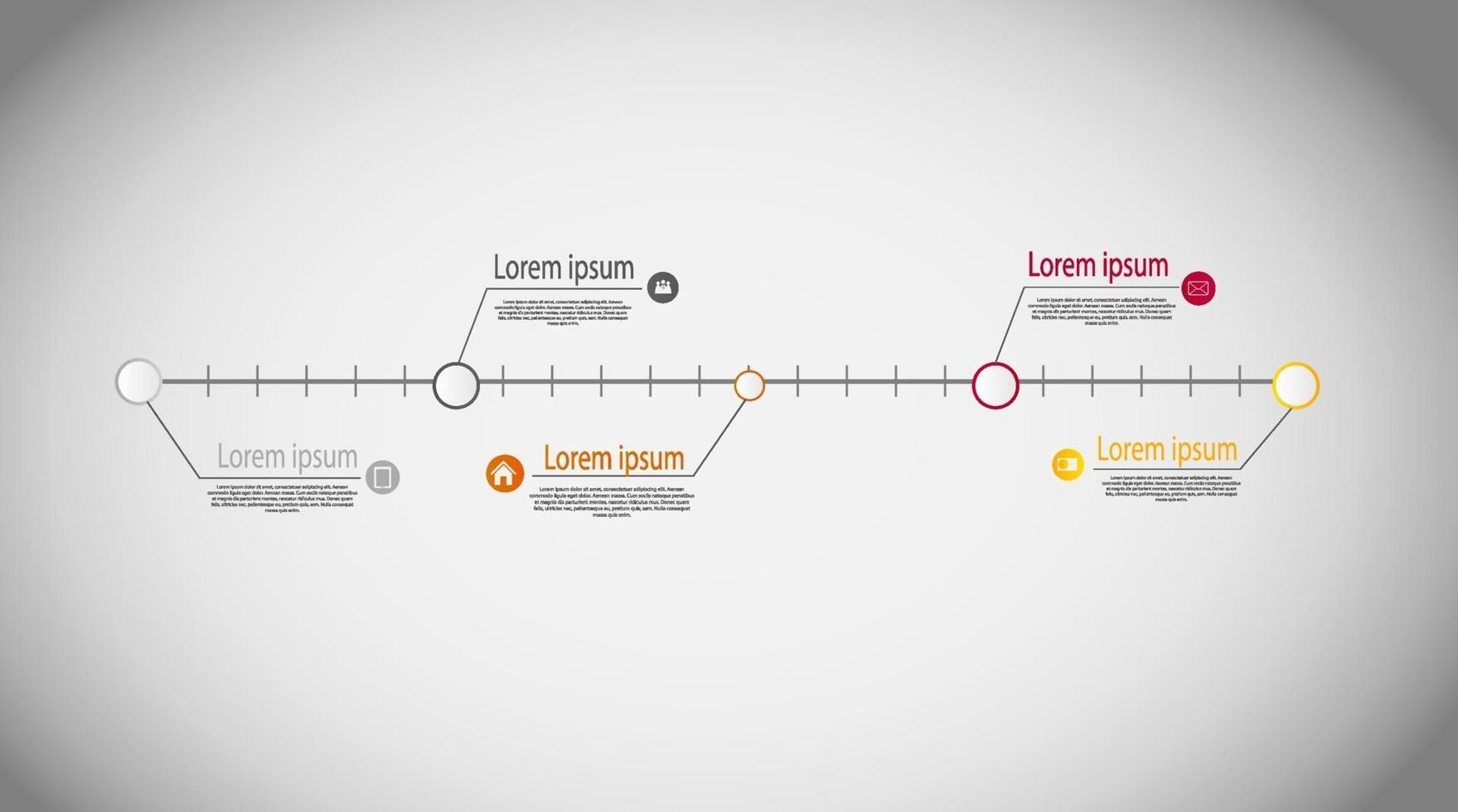 infographic affärsmall vektorillustration vektor