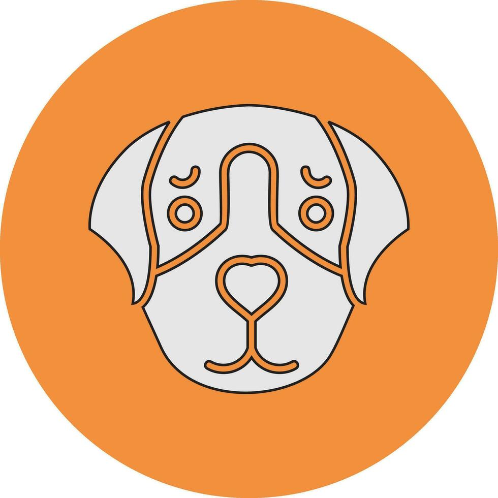 beagle vektor ikon