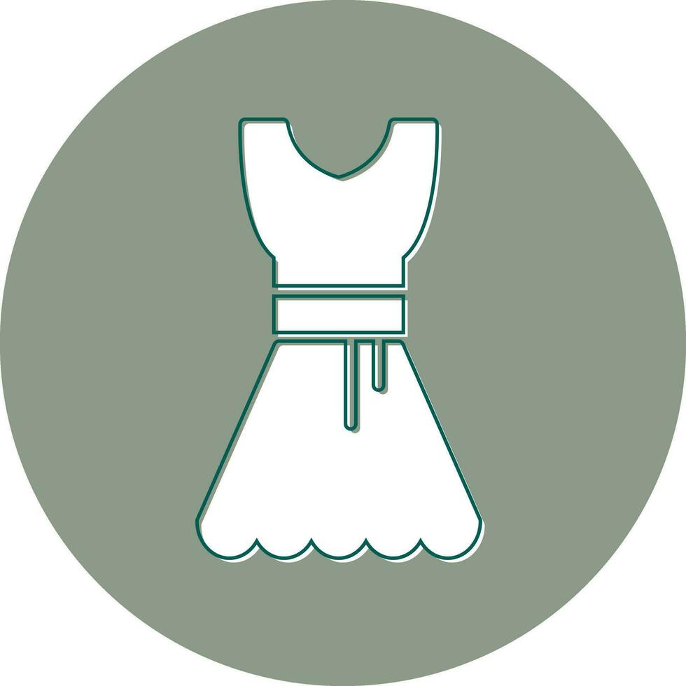 Kleid-Vektor-Symbol vektor