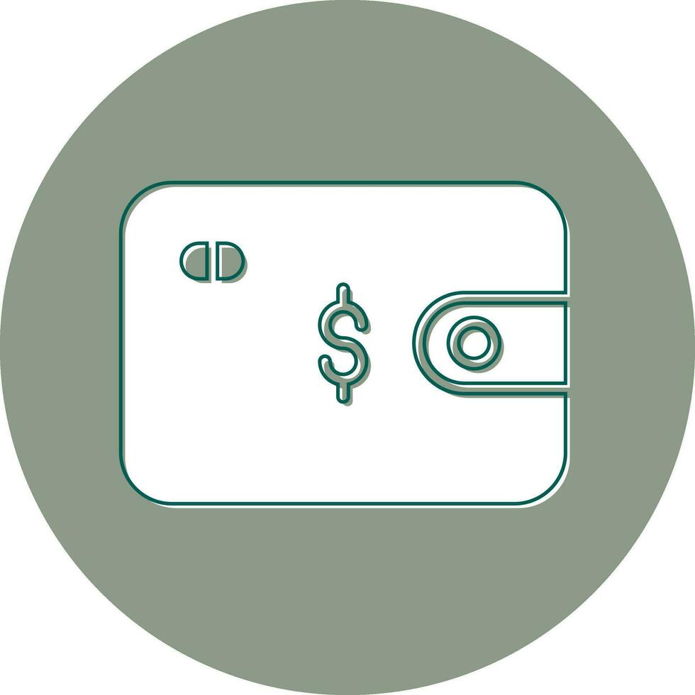plånbok vektor ikon