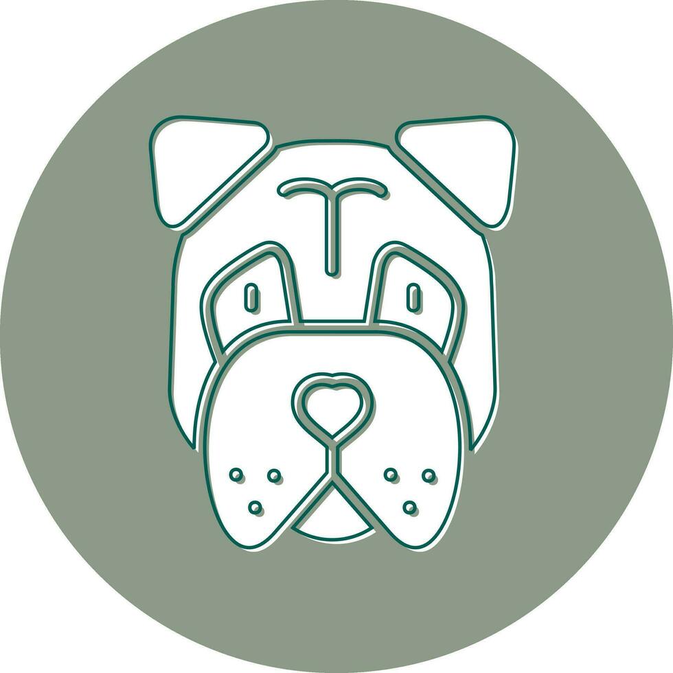 Bullmastiff Vektor Symbol