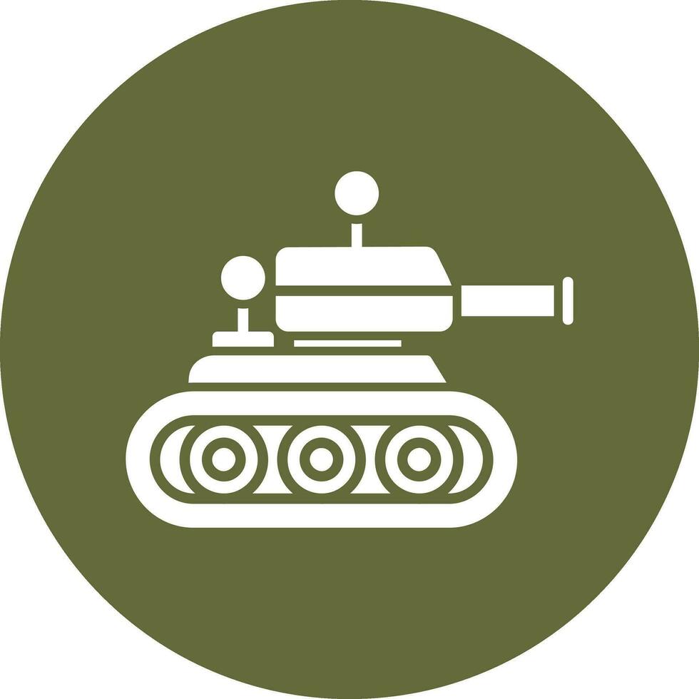 Tank-Vektor-Symbol vektor