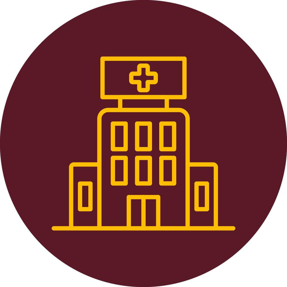Gesundheit Klinik Vektor Symbol
