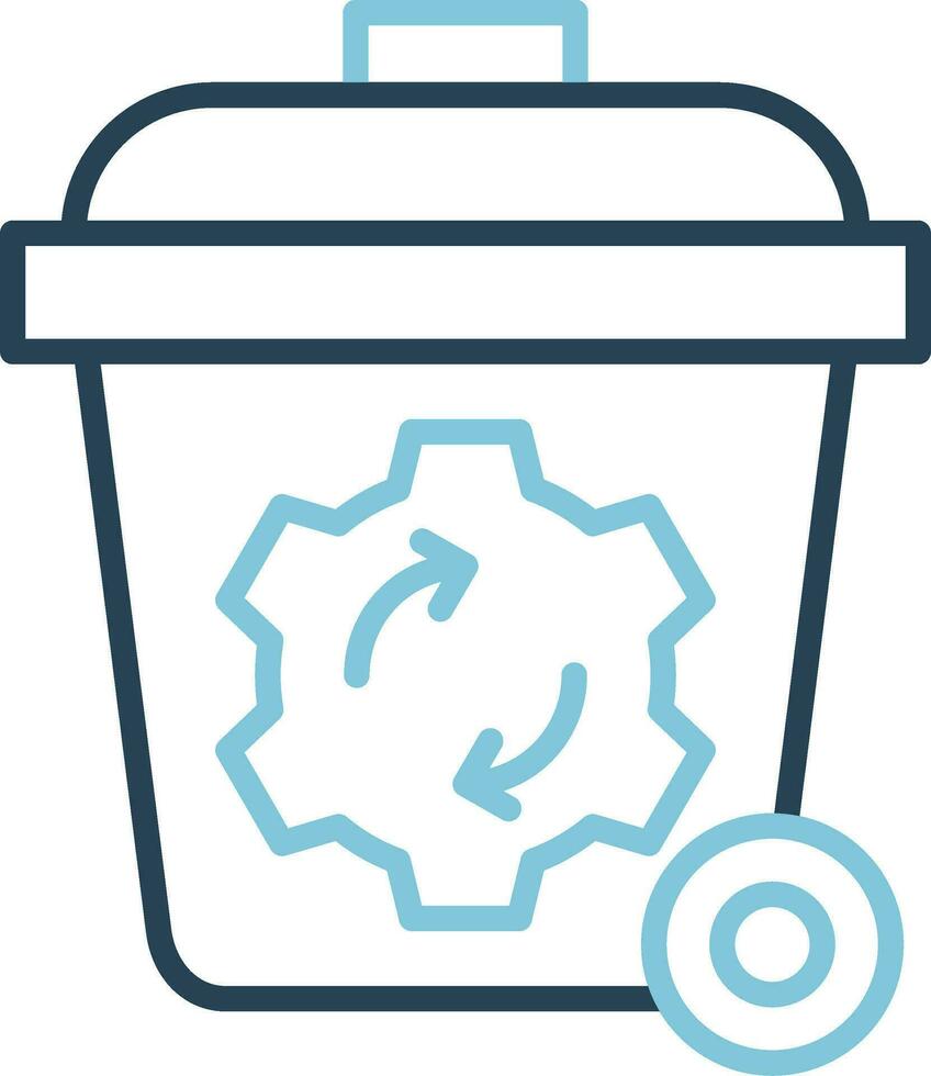återvinningsbar vektor ikon