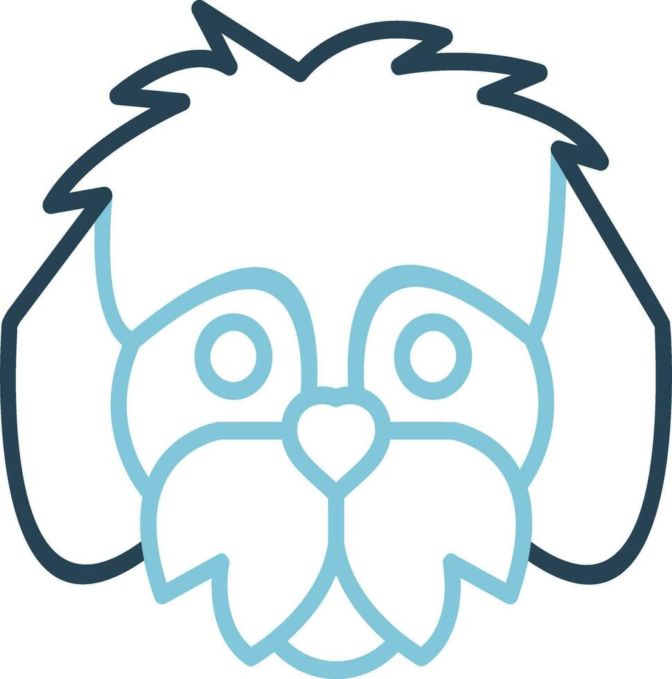 shih tzu Vektor Symbol