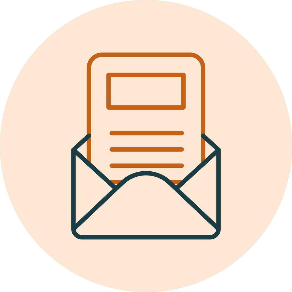 Newsletter-Vektorsymbol vektor