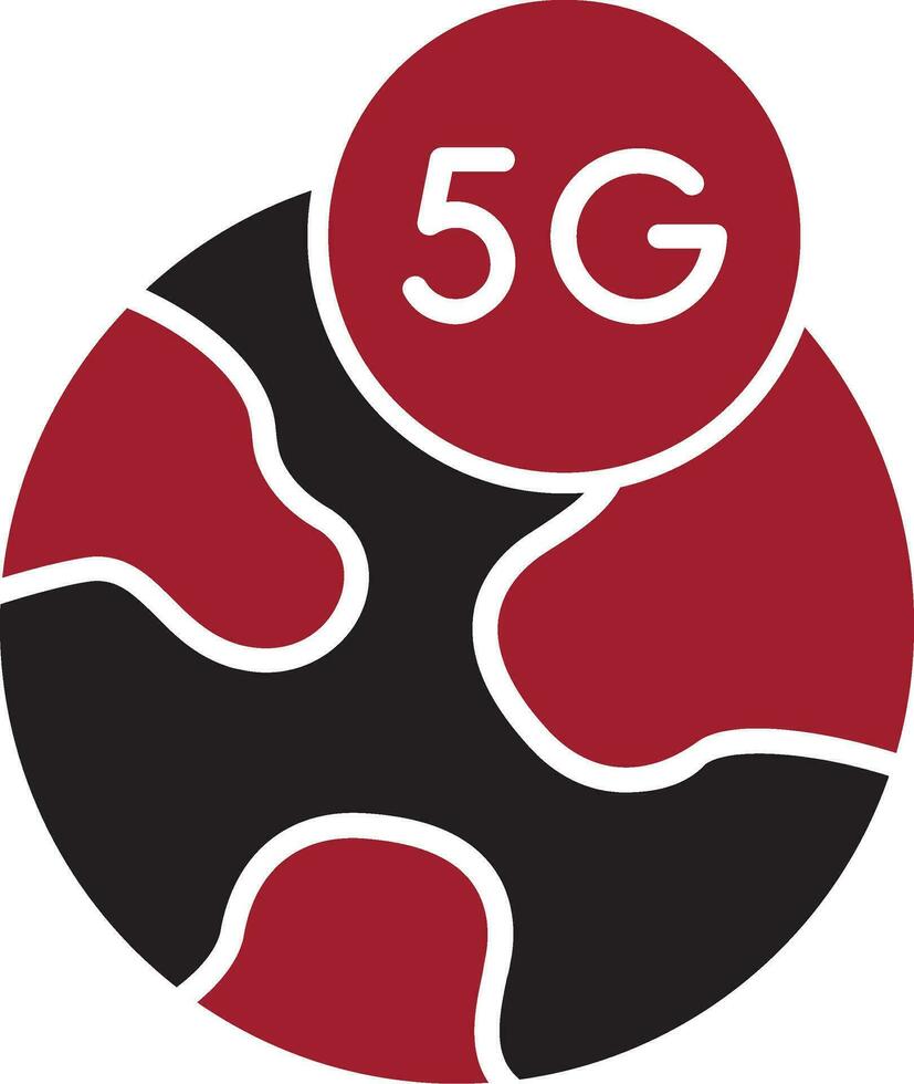 5g vektor ikon