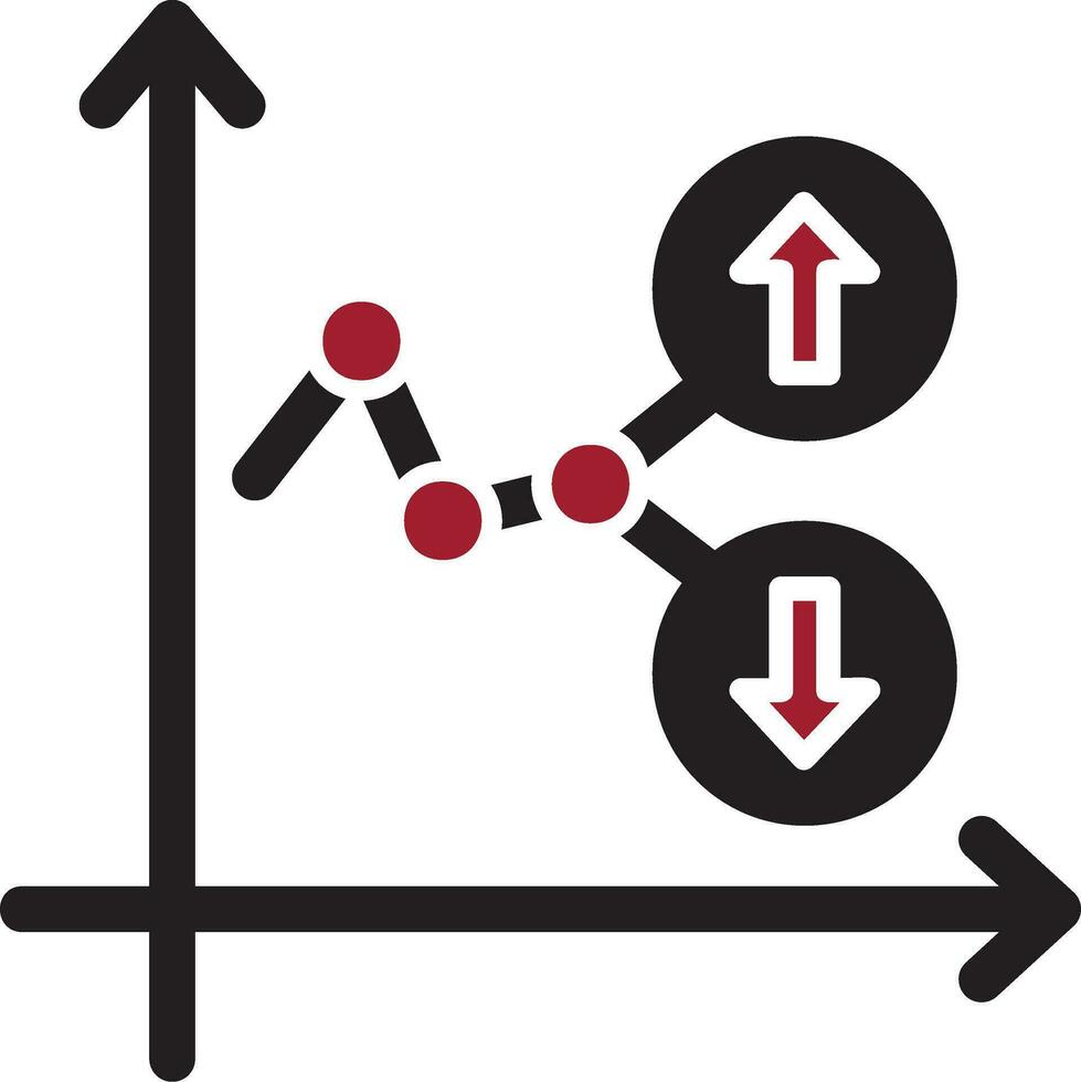 prediktiv vektor ikon