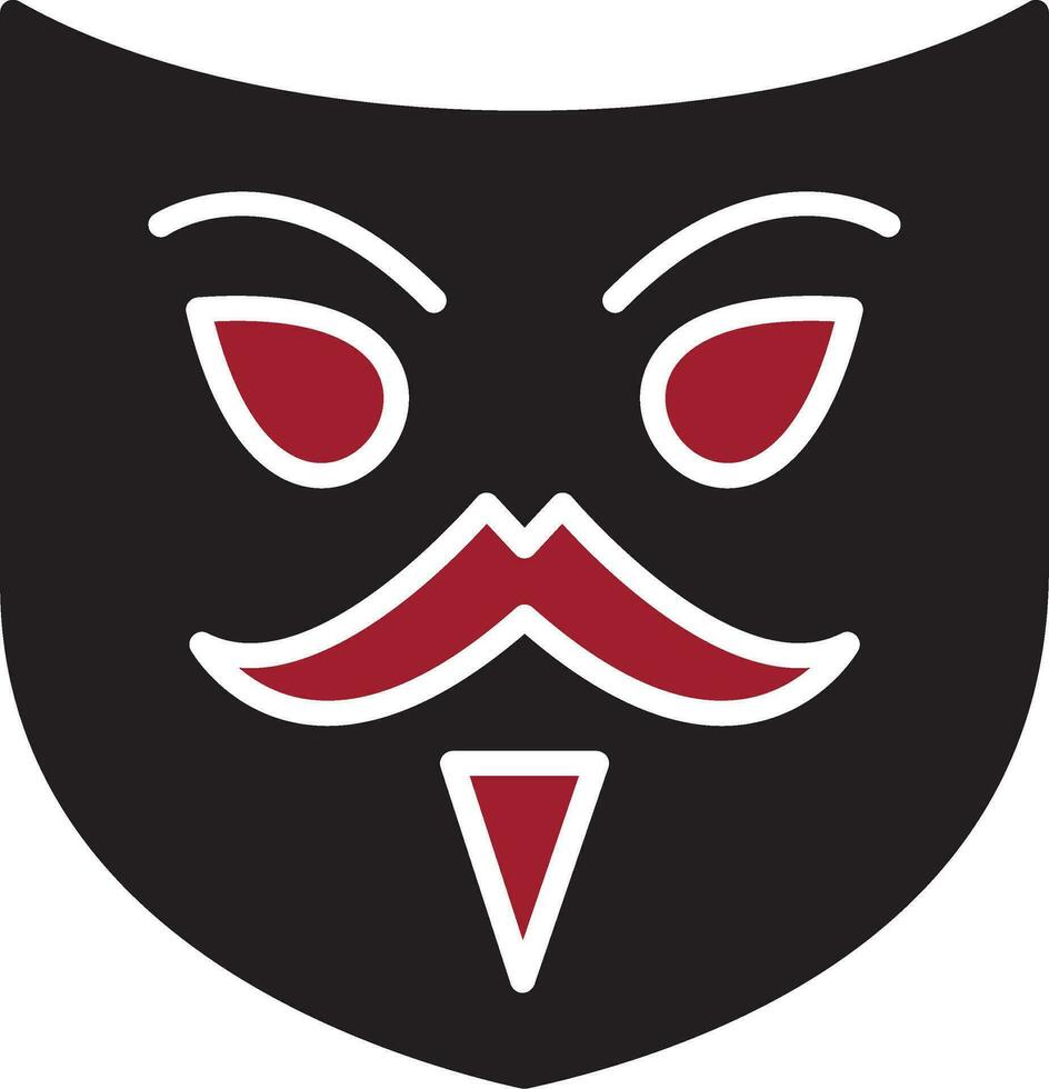 Maskerade Vektor Symbol